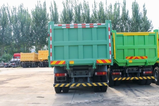 Εθνικό HOWO-7 8X4 6X4 φορτηγό απορριμμάτων 375HP 371HP 0km δεξί τιμόνι Χρησιμοποιούμενο βαρύ φορτηγό