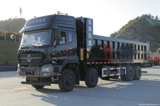 Χρησιμοποιούμενο βαρύ φορτηγό Dongfeng Tianlong KC 8X4 371HP φορτηγό βυθόφορο με 465 HP