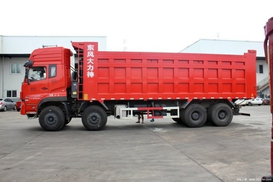 375HP 8X4 Dongfeng Εμπορικό Οχήμα 0km Αυτοκίνητο 8.6m Dump Truck με 451-500HP ίππους