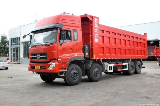 375HP 8X4 Dongfeng Εμπορικό Οχήμα 0km Αυτοκίνητο 8.6m Dump Truck με 451-500HP ίππους