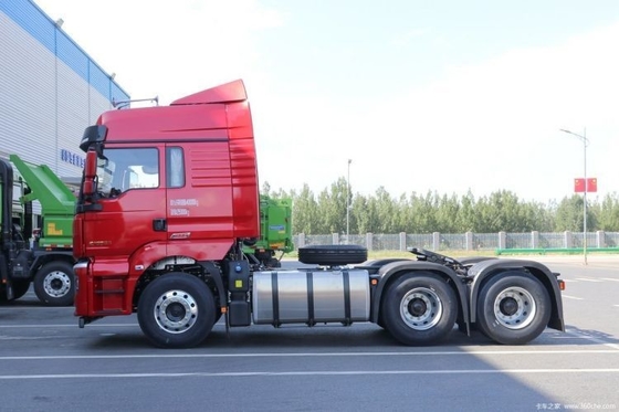 Shaanxi Auto Xuan De Wing 3 490HP 6X4 Κεφαλή φορτηγού έλξης Μισή σειρά καθισμάτων Προσιτό