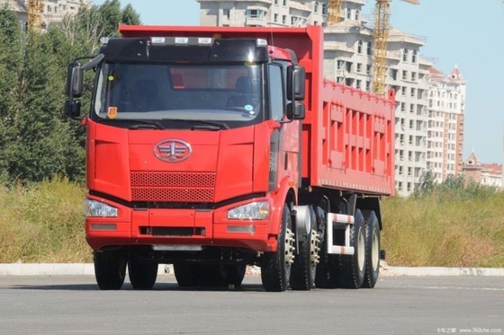 23 Ζεστό μεταχειρισμένο FAW Jiefang J6M 8X4 371 375hp Dump Truck Oshiba Μηχανή 280 HP Αυτοκίνητο