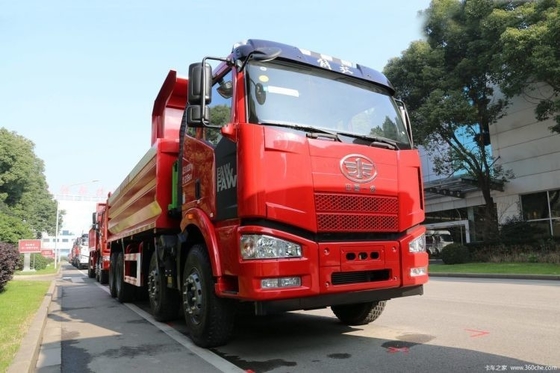 23 Ζεστό μεταχειρισμένο FAW Jiefang J6M 8X4 371 375hp Dump Truck Oshiba Μηχανή 280 HP Αυτοκίνητο