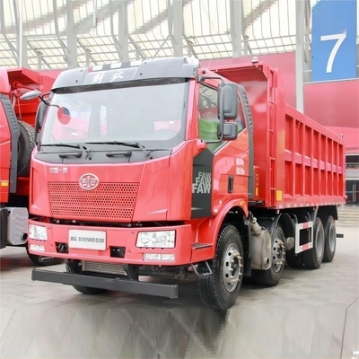 Ζεστό FAW Jiefang J6L βαρύ φορτηγό 350hp 8X4 6X4 375hp Dump Truck με 360° πίσω κάμερα