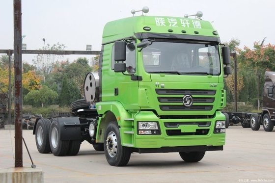 Πίσω κάμερα 360° Shaanxi Auto Xuande X3 Ελαφρύ βάρος 375hp 6X4 LNG ελκυστήρα