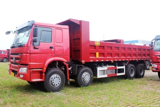 Καυτό Μπουτίκ βαρύ φορτηγό HOWO 380HP 8X4 6X4 4X2 Dump Truck με δεξαμενή φορτίου 8x2.3x1.3