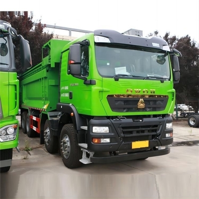 375hp HOWO TX 8X4 Dump Truck με αυτόματο κλιματισμό από το National Heavy Truck
