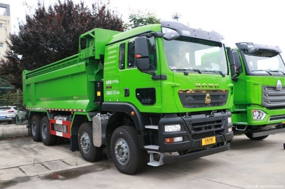 375hp HOWO TX 8X4 Dump Truck με αυτόματο κλιματισμό από το National Heavy Truck