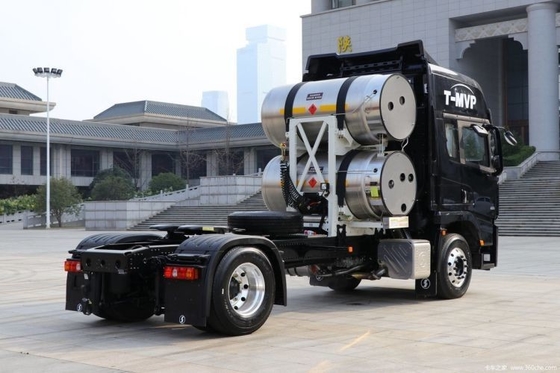 Υψηλό GVW Shaanxi Auto X5000 460hp 4X2 LNG ρυμουλκούμενο κεφάλι φορτηγού για βαριά μεταφορά