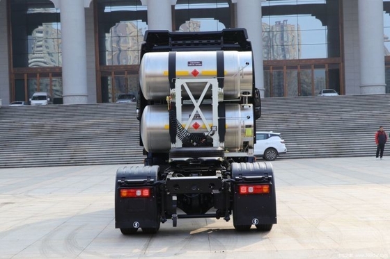 Υψηλό GVW Shaanxi Auto X5000 460hp 4X2 LNG ρυμουλκούμενο κεφάλι φορτηγού για βαριά μεταφορά