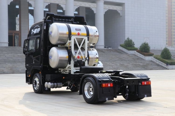 Υψηλό GVW Shaanxi Auto X5000 460hp 4X2 LNG ρυμουλκούμενο κεφάλι φορτηγού για βαριά μεταφορά