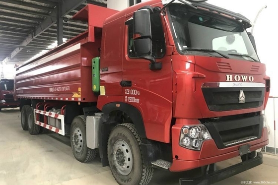 23 Ειδικές πωλήσεις βαρέων αυτοκινήτων HOWO T7H 371hp 375hp 6x4 8x4 Dump Truck ACC Cruise Control