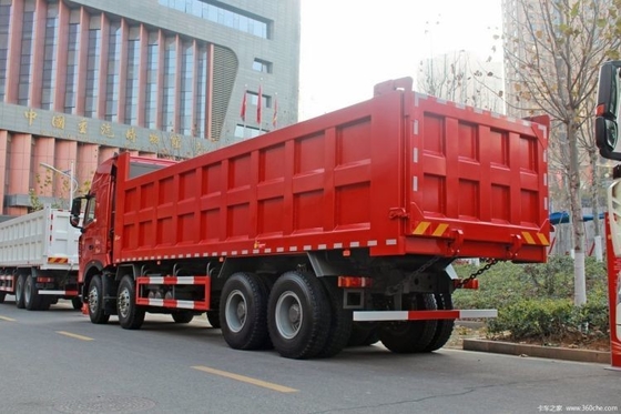 23 Ειδικές πωλήσεις βαρέων αυτοκινήτων HOWO T7H 371hp 375hp 6x4 8x4 Dump Truck ACC Cruise Control