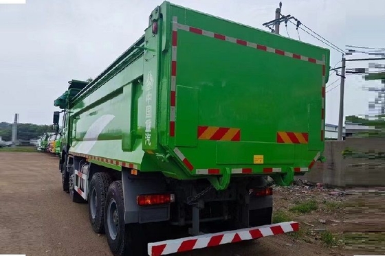 Εθνικό βαρύ φορτηγό HOWO TX 8X4 Dump Truck 350hp 371hp 0km με αριθμό μεταφοράς ανάποδα 2