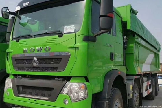 Εθνικό βαρύ φορτηγό HOWO TX 8X4 Dump Truck 350hp 371hp 0km με αριθμό μεταφοράς ανάποδα 2