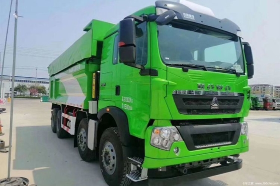 Εθνικό βαρύ φορτηγό HOWO TX 8X4 Dump Truck 350hp 371hp 0km με αριθμό μεταφοράς ανάποδα 2
