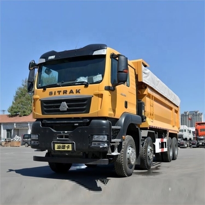 Εθνικό βαρύ φορτηγό 8X4 375hp φορτηγό σκουπιδιών Shandeka SITRAK G7 χωρητικότητα δεξαμενής καυσίμου 0km