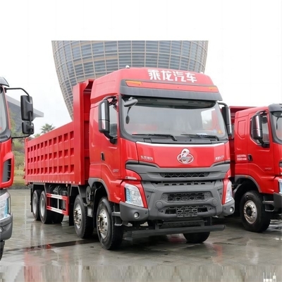 Δεύτερο χέρι Dongfeng Liuqi Chenglong H70 8X4 375hp 8.6m Dump Truck με συνδυασμένη ισχύ