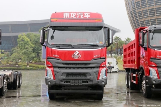 Δεύτερο χέρι Dongfeng Liuqi Chenglong H70 8X4 375hp 8.6m Dump Truck με συνδυασμένη ισχύ