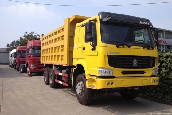 Εθνικό βαρύ φορτηγό HOWO 6X4 336hp φορτηγό απορριμμάτων για 21-30T φορτίο και 2 επιβάτες