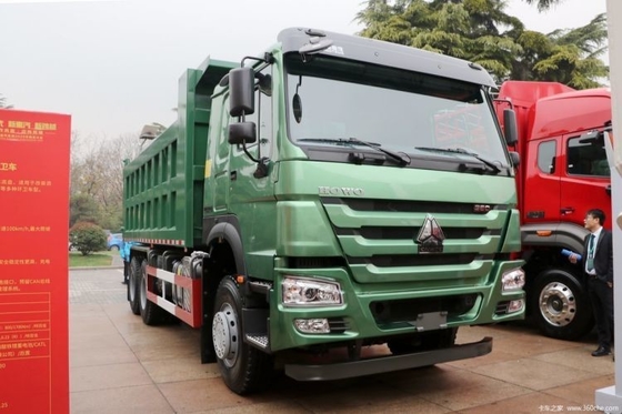 Εθνικό βαρύ φορτηγό HOWO 6X4 336hp φορτηγό απορριμμάτων για 21-30T φορτίο και 2 επιβάτες