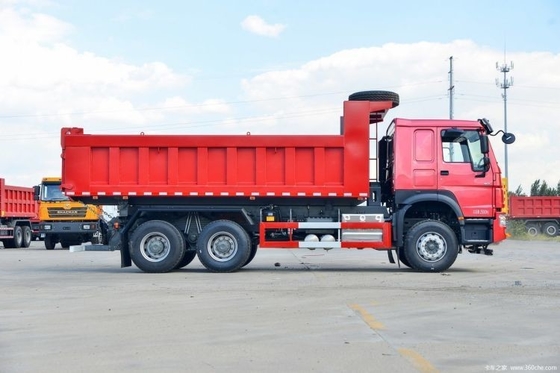 Εθνικό βαρύ φορτηγό 400HP 6X4 HOWo V7 Dump Truck με 8.575x2.55x3.45 διαστάσεις
