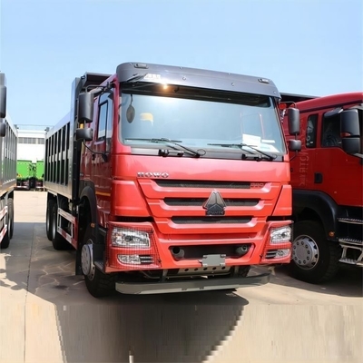 Εθνικό βαρύ φορτηγό HOW-7 360HP 6X4 375 371hp Χρησιμοποιούμενο φορτηγό 6.8m