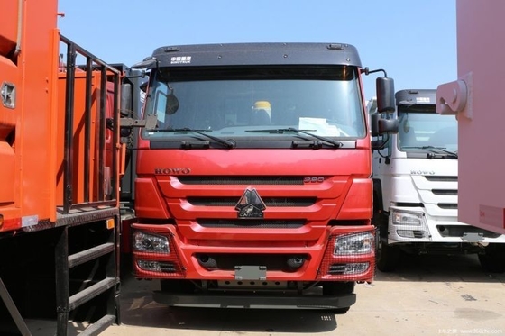 Εθνικό βαρύ φορτηγό HOW-7 360HP 6X4 375 371hp Χρησιμοποιούμενο φορτηγό 6.8m