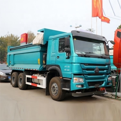 0 KM Χρησιμοποιούμενο φορτηγό 5,6m 6X4 336HP 371 375HP HOWO-7 Εθνικό βαρύ φορτηγό