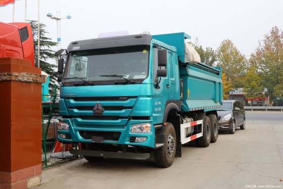 0 KM Χρησιμοποιούμενο φορτηγό 5,6m 6X4 336HP 371 375HP HOWO-7 Εθνικό βαρύ φορτηγό