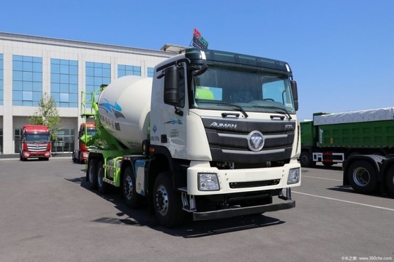 Απαιτήσεις του πελάτη Επιλέξτε θερμό Auman GTL 360HP 8X4 7,7 τετραγωνικό φορτηγό ανάμειξης σκυροδέματος