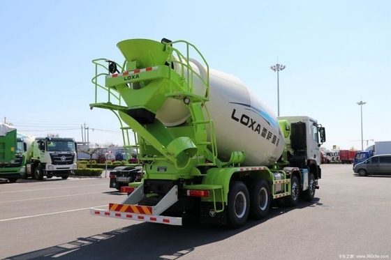 Απαιτήσεις του πελάτη Επιλέξτε θερμό Auman GTL 360HP 8X4 7,7 τετραγωνικό φορτηγό ανάμειξης σκυροδέματος