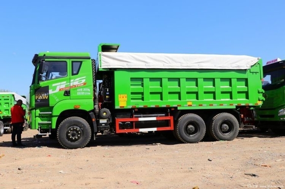 Τσινγκντάο Απελευθέρωση JH6 βαρύ φορτηγό 400HP 6X4 5.8m 37 37 χωρητικότητα και αυτόματο παράθυρο
