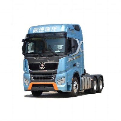 6.88*2.55*3.84 Shaanxi Automobile Heavy Cadron X5000S 420HP 6X4 Κεφαλή φορτηγού έλξης