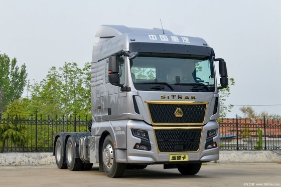Sinotruk SITRAK C9H βαρύ φορτηγό 570 HP 6X4 AMT αυτόματη ελκτική μηχανή με μακρύ
