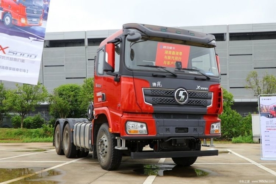 Shaanxi Heavy Cardron X3000 530hp 6X4 Κεφαλή φορτηγού έλξης επίπεδη κορυφή για μεταφορά