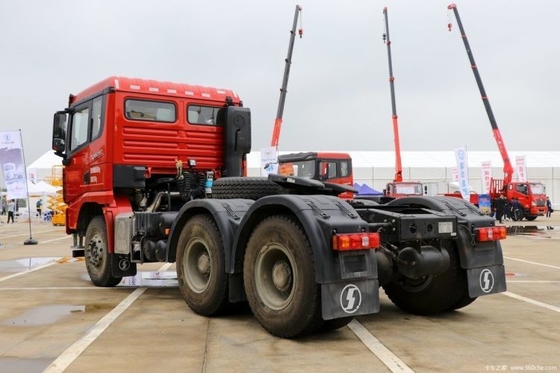 Shaanxi Heavy Cardron X3000 530hp 6X4 Κεφαλή φορτηγού έλξης επίπεδη κορυφή για μεταφορά