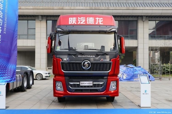 490 HP 6X4 Κεφαλή φορτηγού έλξης με 6 κυλίνδρους Shaanxi Automobile Heavy Cadron X5000