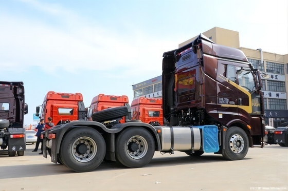 Φθηνό 560HP Faw Jiefang J6V 6X4 Traction Truck Head για τη Λογιστική Μεταφορά