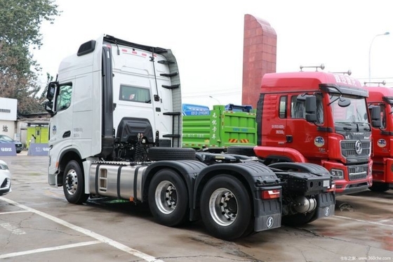 Χρησιμοποιημένο φορτηγό Delong X6000 560 HP 6x4 Traction Truck Head με μισή σειρά σειρών καθισμάτων