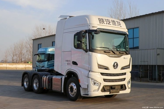 Ντίζελ Delong X6000 680 HP Shacman Truck 6x4 Τρακτέρ για μεταφορά μερικού φορτίου