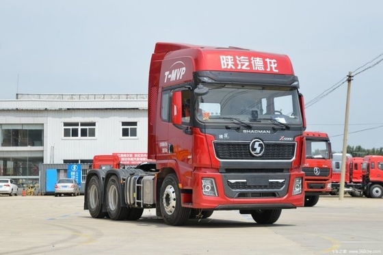 Χρησιμοποιούμενο Delong X5000 460 HP Shacman Truck 6x4 Tractor Head για τη Λογιστική Μεταφοράς