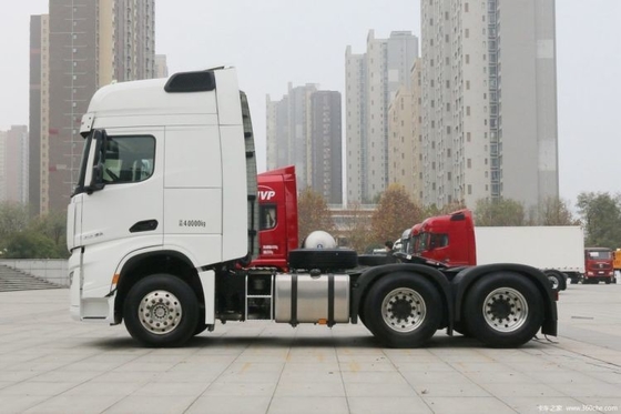 Προεξοχή Delong X6000 490HP 6x4 Truck Head Euro 6 Πρότυπο εκπομπών 10R22.5 Ελαστικά