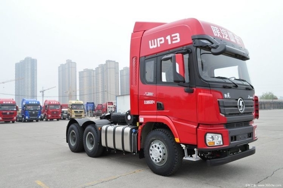 Express Transportation Shacman X3000 550hp 6X4 Κεφαλή φορτηγού για ομαλή λειτουργία