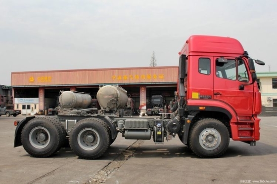 Euro 4 Hohan J7B βαρύ φορτηγό 380 HP 6X4 ελκυστήρα κεφαλή φορτηγό με 2 αριθμό ανάποδα