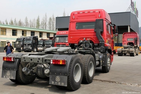 Euro 4 Hohan J7B βαρύ φορτηγό 380 HP 6X4 ελκυστήρα κεφαλή φορτηγό με 2 αριθμό ανάποδα
