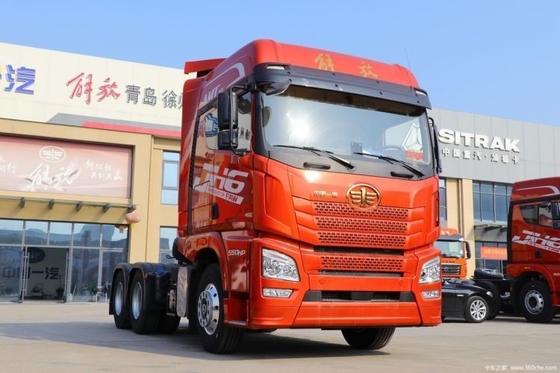 Τσινγκντάο Jiefang JH6 Πιλοτική έκδοση 2.0 550hp 6X4 Τρακτέρ φορτηγό με χωρητικότητα κινητήρα 8L