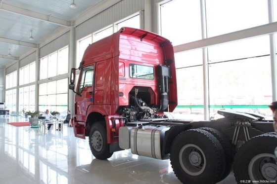 Καυτό βαρύ φορτηγό HOWO 6X4 Κεφαλή φορτηγού έλξης με κινητήρα Weichai WP12.430E201 336HP