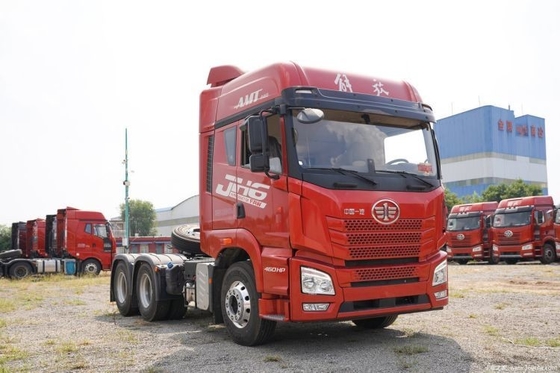 Τσινγκντάο Jiefu JH6 460HP 6X4 AMT Αυτοματοποιημένα φορτηγά τρακτέρ με 2 αριθμούς ανάποδης αλλαγής