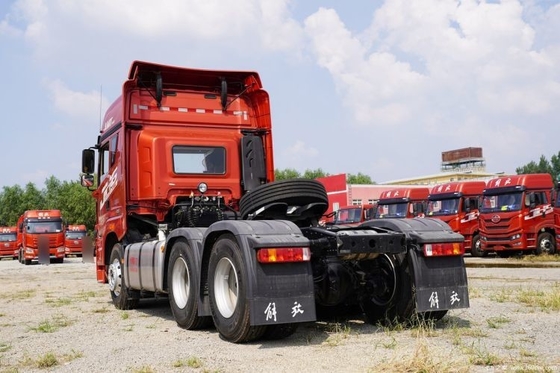 Τσινγκντάο Jiefu JH6 460HP 6X4 AMT Αυτοματοποιημένα φορτηγά τρακτέρ με 2 αριθμούς ανάποδης αλλαγής